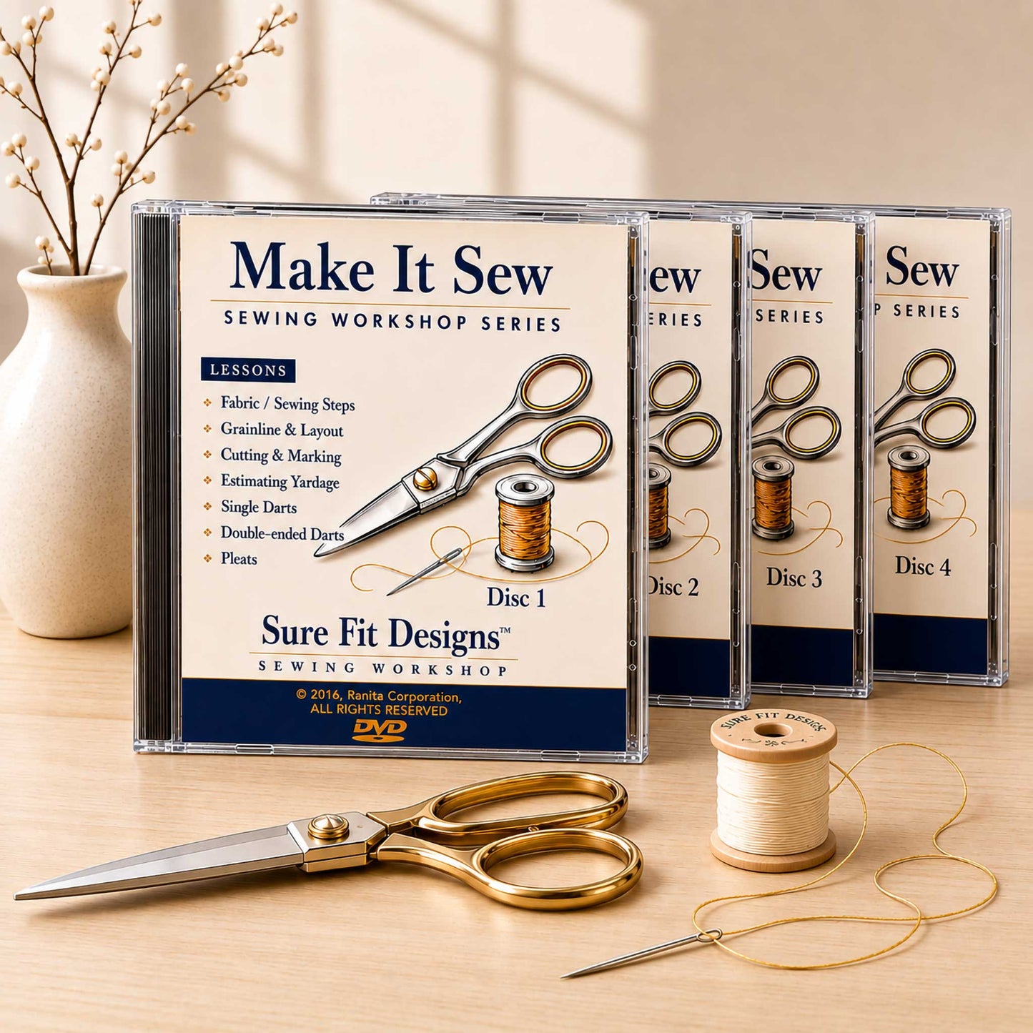 Make It Sew | 4-Disc Garment Sewing Workshop | Sure Fit Designs