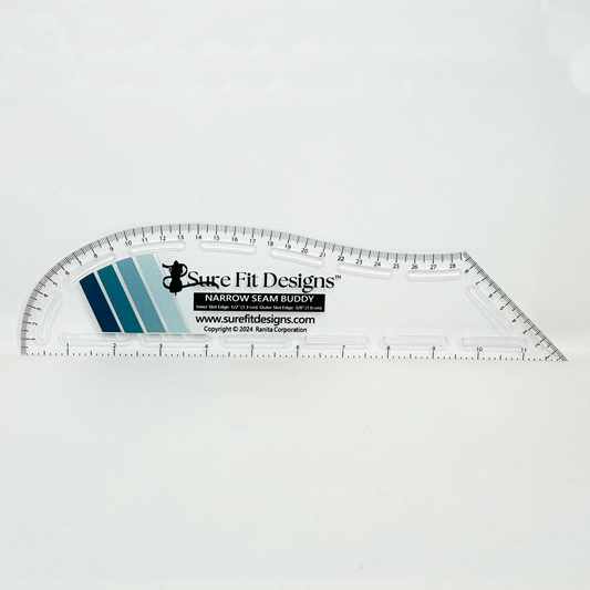 Narrow Seam Buddy -Pattern Making Ruler