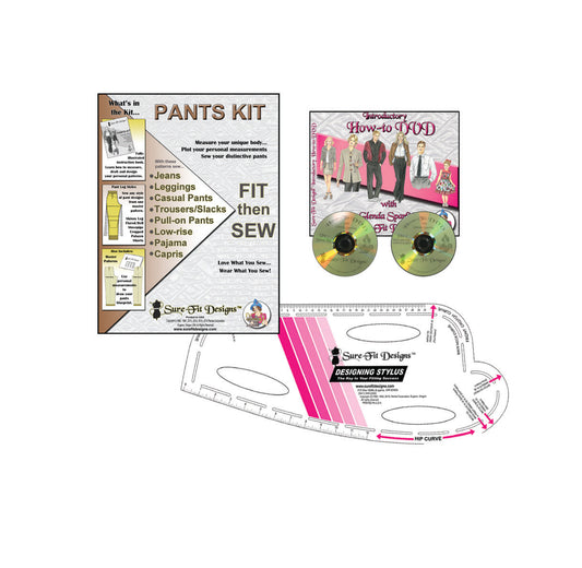Pants Kit Bundles-Design Custom-Fit Pants & Trousers