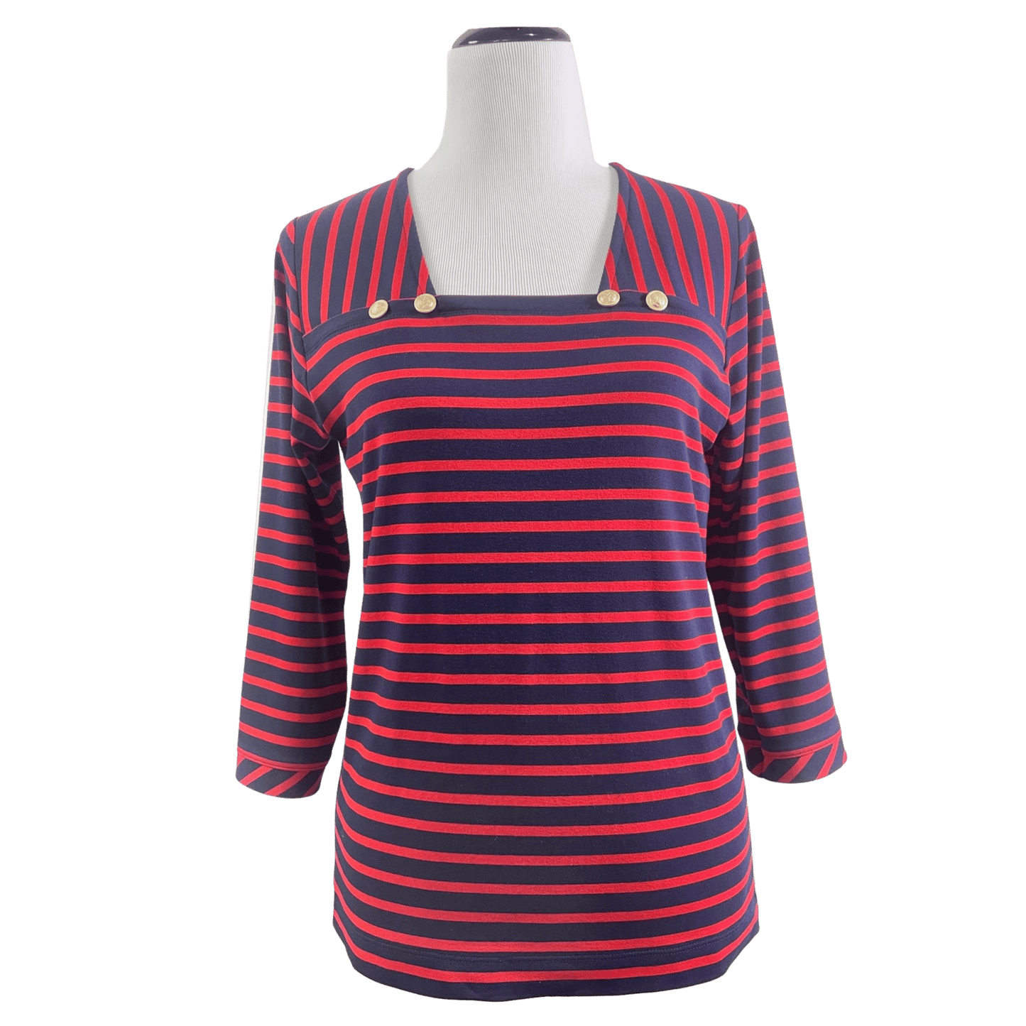 Playing with Stripes-Striped Fabric T-shirt Pattern
