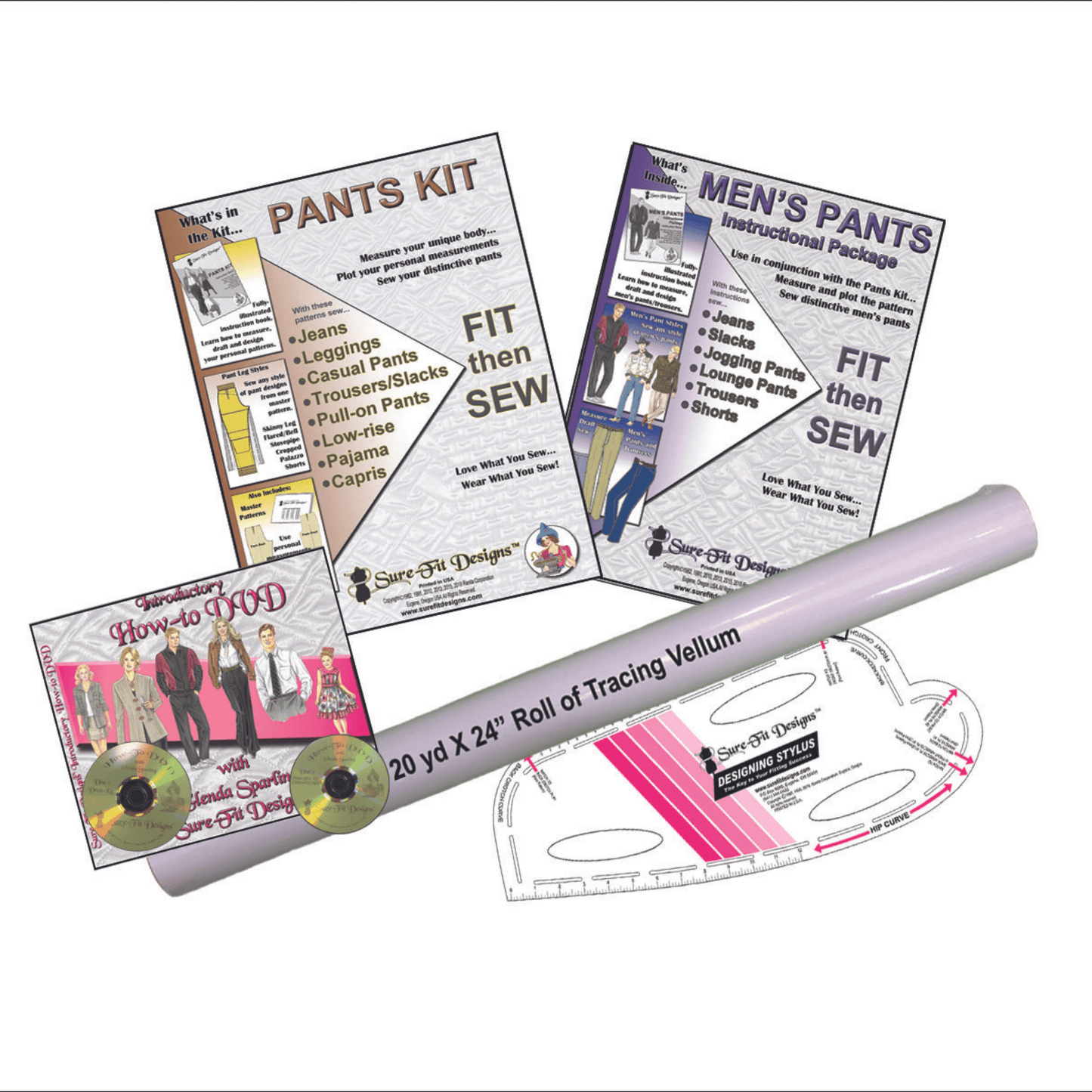 Men's Bundle Options - Learn to Make Men's Pants